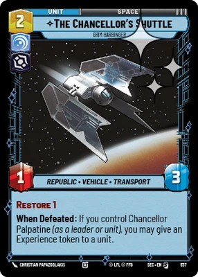 The Chancellor's Shuttle