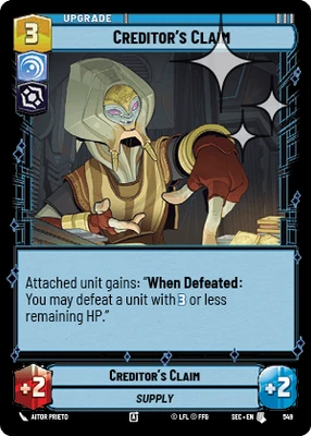 Creditor's Claim
