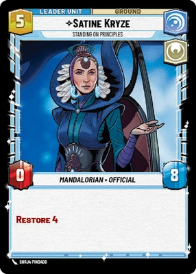 Satine Kryze — other side
