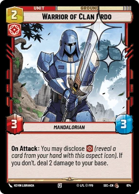 Warrior of Clan Ordo