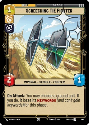Screeching TIE Fighter