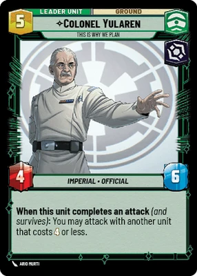 Colonel Yularen — other side