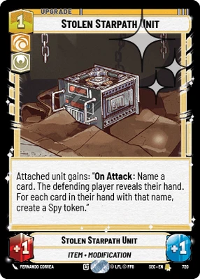 Stolen Starpath Unit