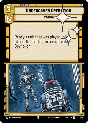 Undercover Operation