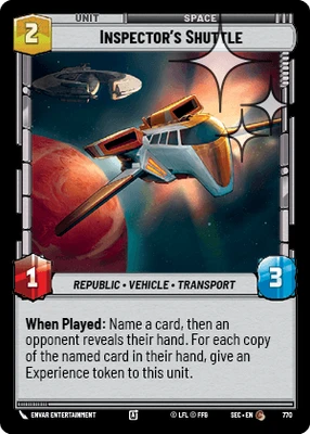 Inspector's Shuttle
