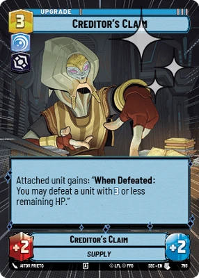 Creditor's Claim
