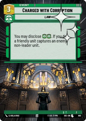 Charged with Corruption