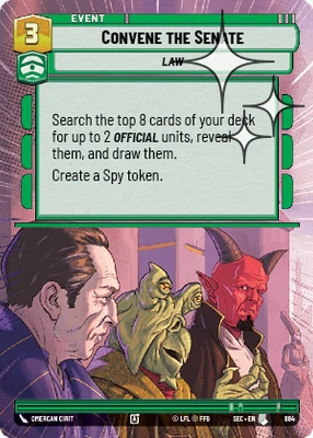 Convene the Senate