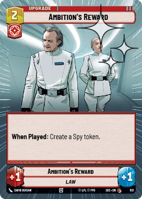 Ambition's Reward
