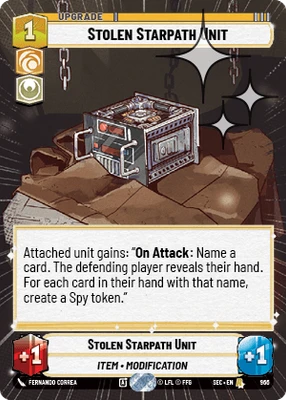 Stolen Starpath Unit