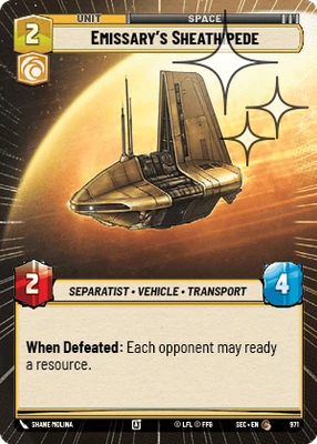 Emissary's Sheathipede