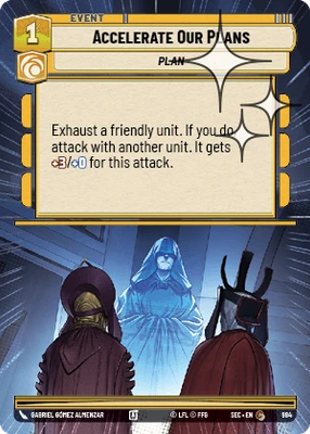 Accelerate Our Plans