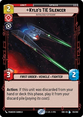 Kylo's TIE Silencer