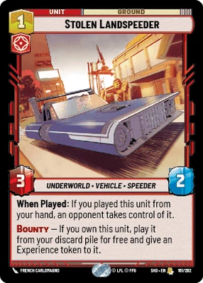 Stolen Landspeeder
