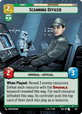Scanning Officer