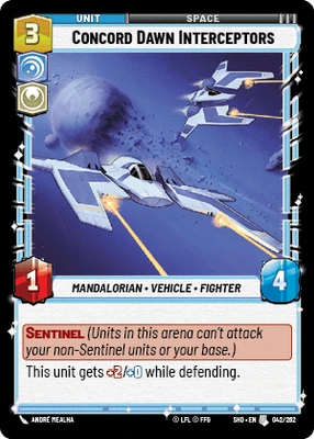 Concord Dawn Interceptors