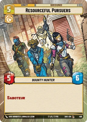 Resourceful Pursuers