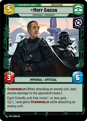 Moff Gideon — other side