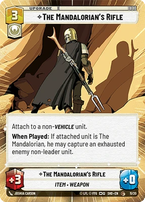 The Mandalorian's Rifle