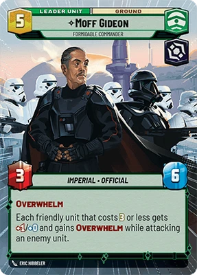 Moff Gideon — other side