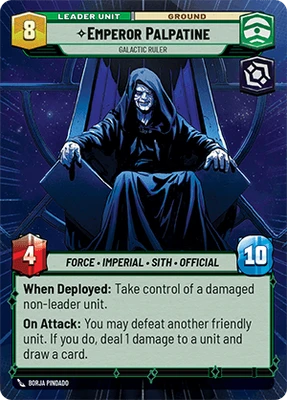 Emperor Palpatine — other side