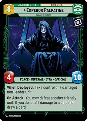 Emperor Palpatine — other side