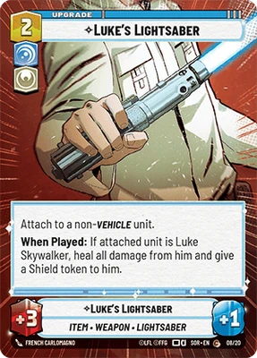 Luke's Lightsaber