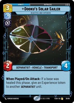 Dooku's Solar Sailer