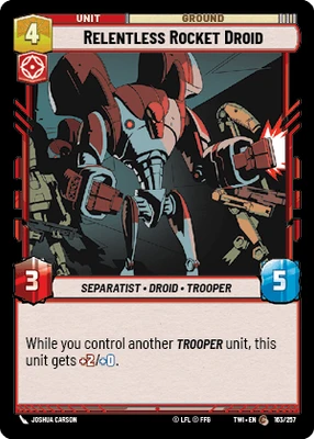 Relentless Rocket Droid