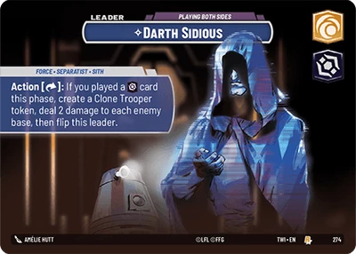 Chancellor Palpatine — other side
