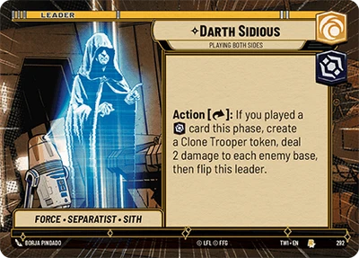 Chancellor Palpatine — other side