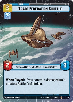 Trade Federation Shuttle
