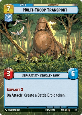 Multi-Troop Transport