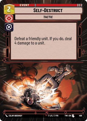 Self-Destruct