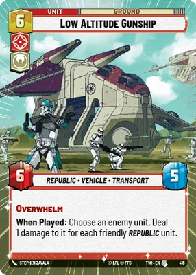 Low Altitude Gunship