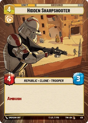 Hidden Sharpshooter