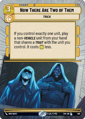 Now There Are Two of Them
