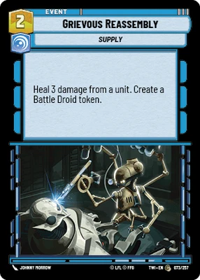 Grievous Reassembly