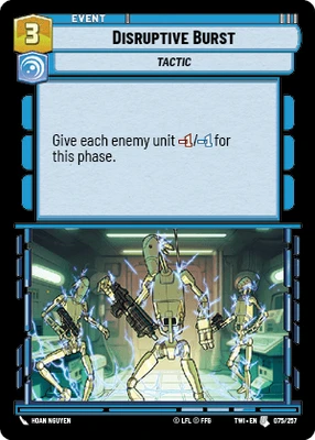 Disruptive Burst
