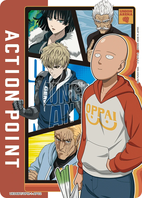 Action Point Card(ONE PUNCH MAN)