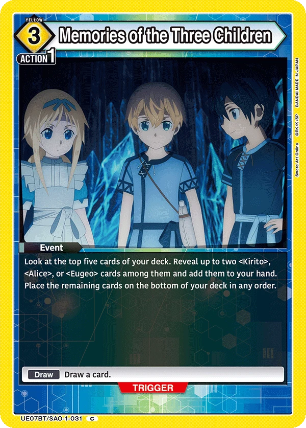 Memories of the Three Children