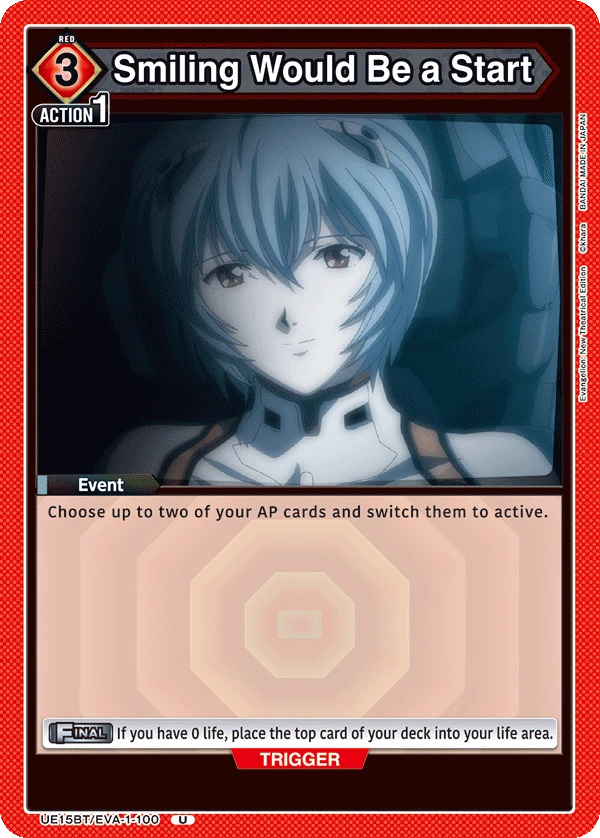 Smiling Would Be a Start