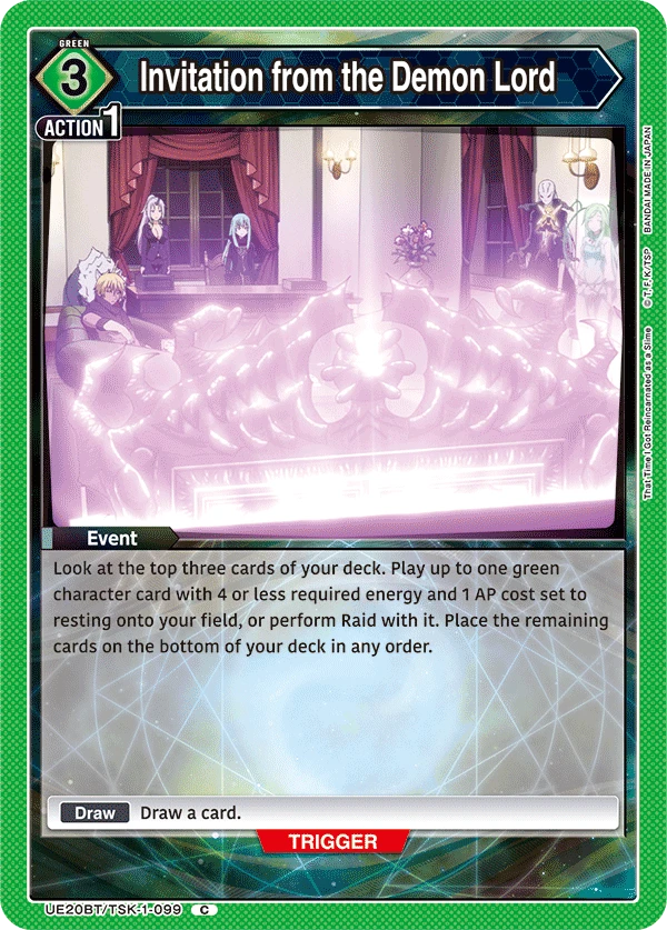 Invitation from the Demon Lord