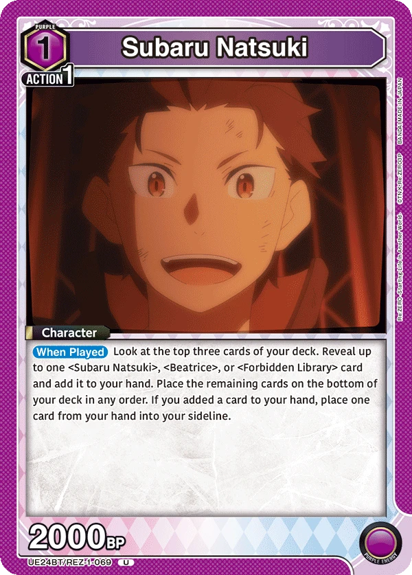 Subaru Natsuki