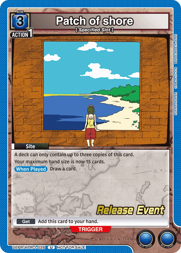 Patch of shore