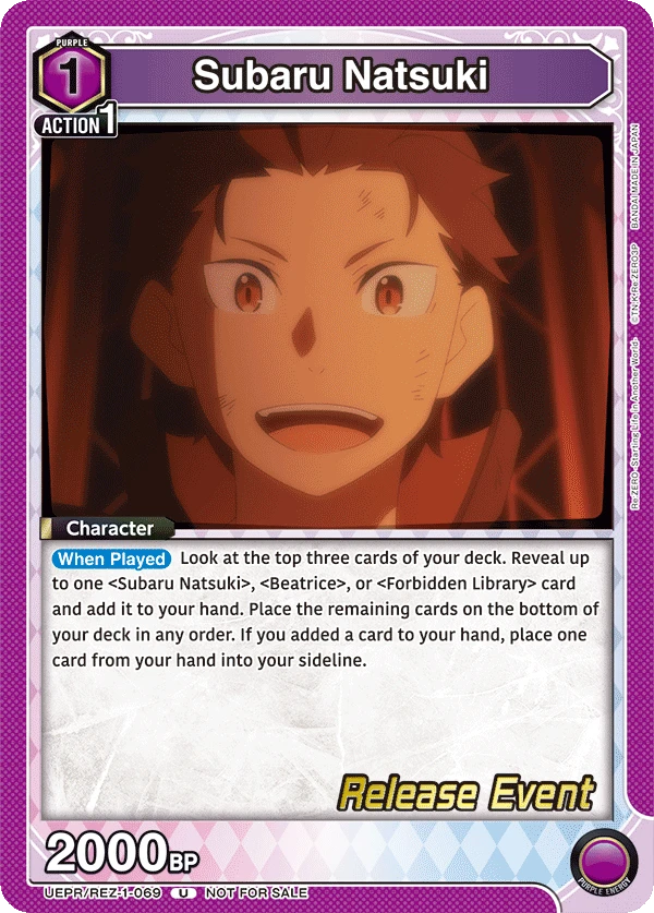 Subaru Natsuki