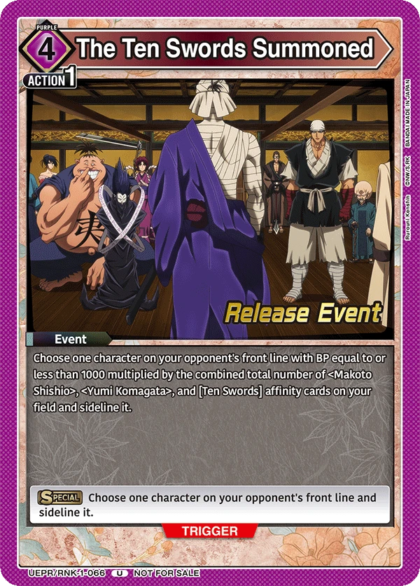 The Ten Swords Summoned