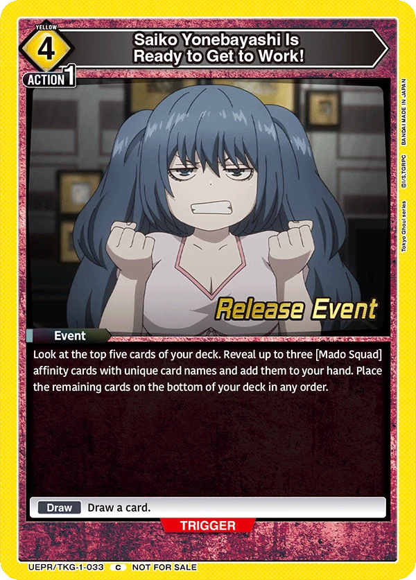 Saiko Yonebayashi Is Ready to Get to Work!