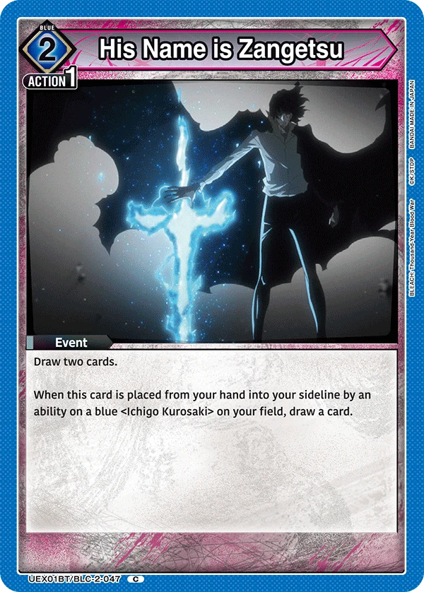 His Name is Zangetsu