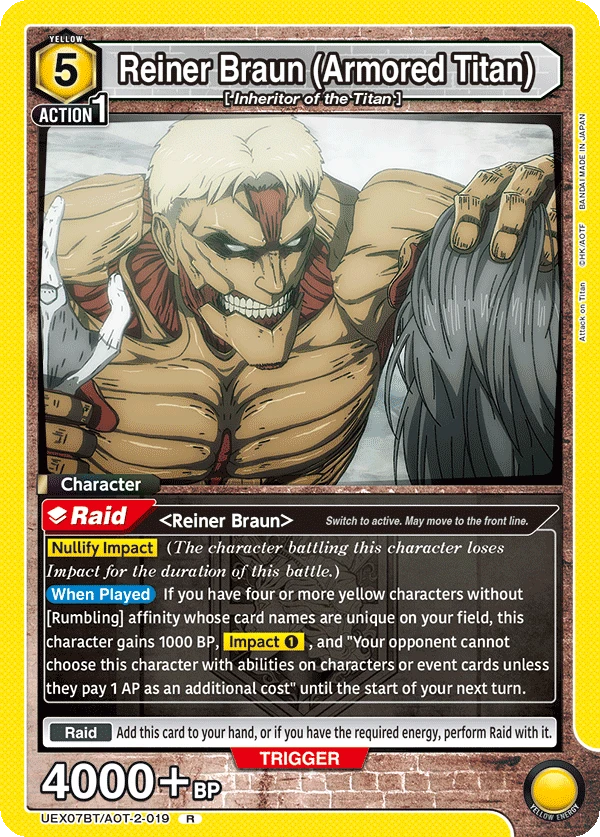 Reiner Braun (Armored Titan)